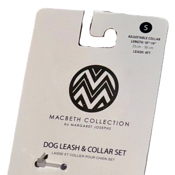 Puptown Chic Adjustable Purple Glitter Velour Dog Collar & Leash Set Size Small - Picture 9 of 15